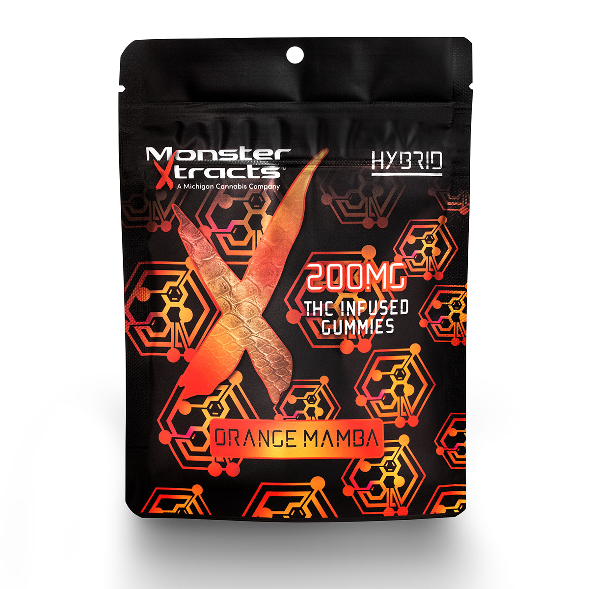 MONSTER X - 10 X 20MG GUMMIES - ORANGE MAMBA – Premium Cannabis ...